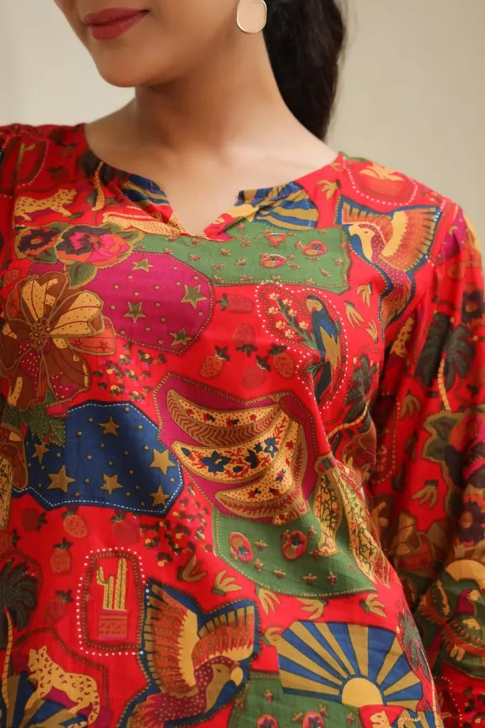 Red Co-Ord Set